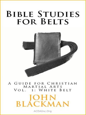 cover image of Bible Studies for Belts